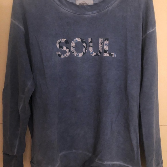 Soulcycle acid wash sweatshirt - Picture 3 of 5
